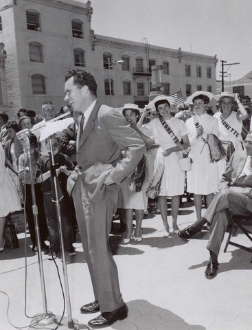 Richard Nixon visits SLO