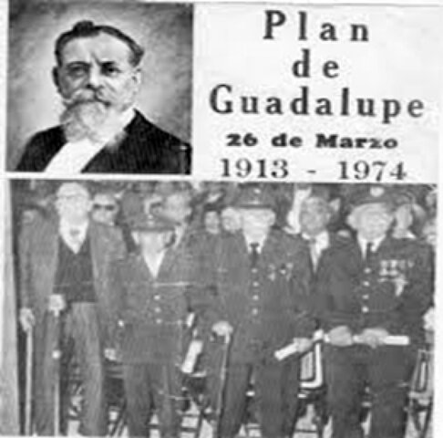 Se firma el Plan de Guadalupe