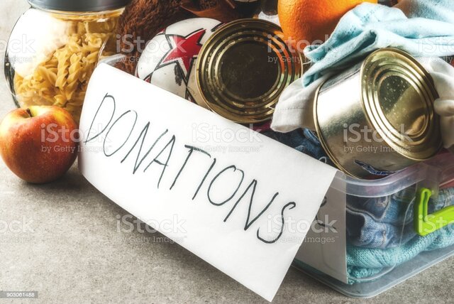 Our school can also offer an amount of clothes, toys and food.