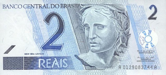 Cedula de 2 é lançada