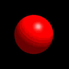 Solid Sphere of "Billiard Ball' Model
