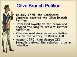 The Olive Branch Petition