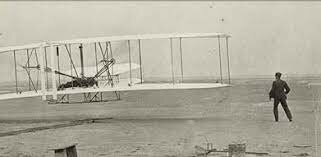 First controlled airplane takes flight