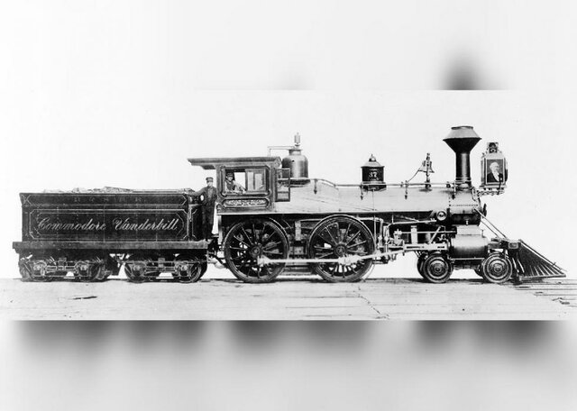 Vanderbilt moves from steamboats to railroads