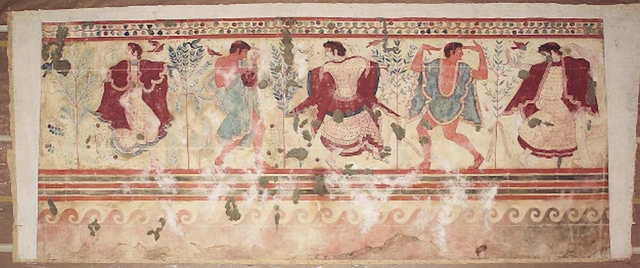 Frescos de la Tumba del Triclinio