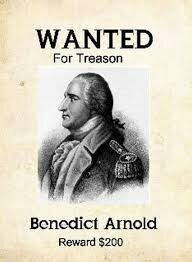 Benedict Arnold turns traitor