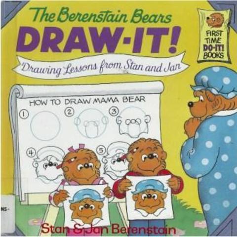 The Berenstain Bears Draw-It! published - a First Time Do-It! Book.