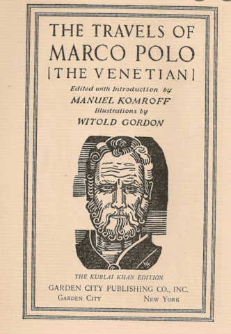 Marco polo captains a galley-ship against Genoa