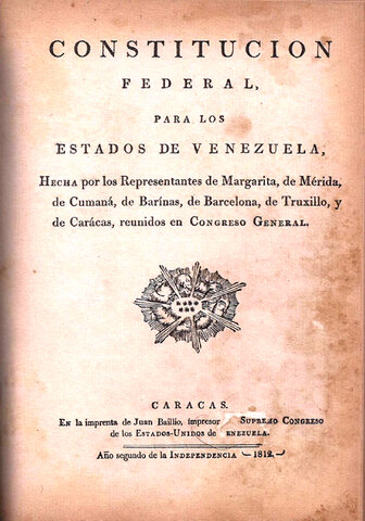 Constitución Federal de los Estados de Venezuela