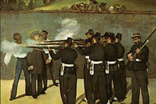 Fusilamiento Maximiliano, Miramón y Mejía.