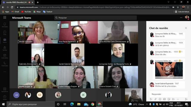 Reuniões PIBID