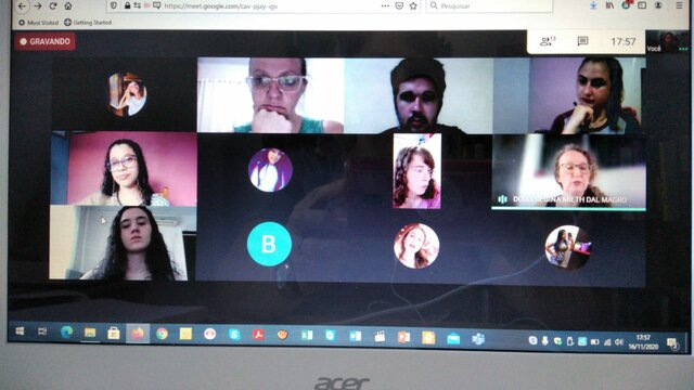 Reunião com as Supervisoras