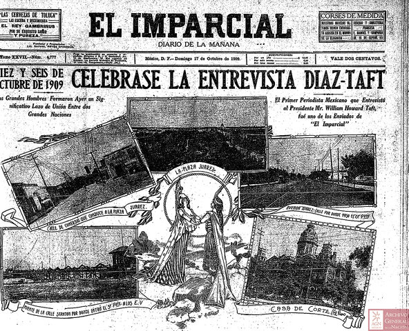 Creacion del periodico "el imparcial"