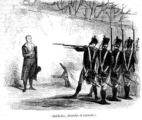 Simón Bolívar manda a prender a Manuel Piar