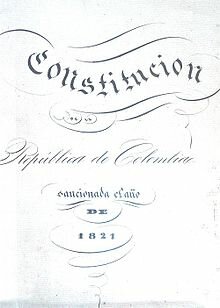 Constitución de la República de Colombia