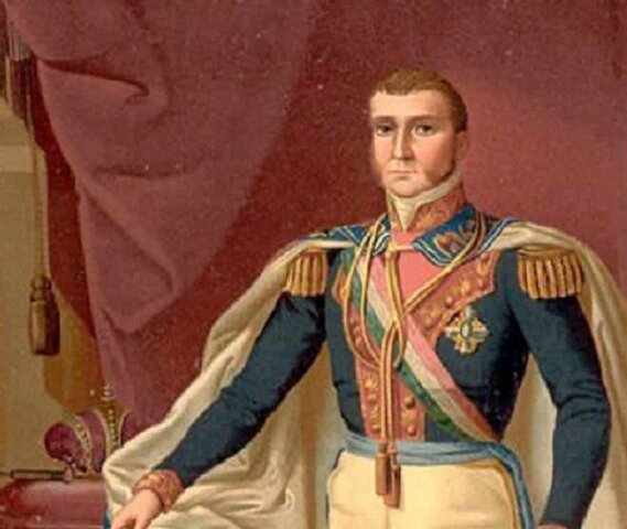 Agustín Iturbide es coronado en México