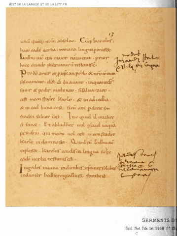 Les Serments de Strasbourg