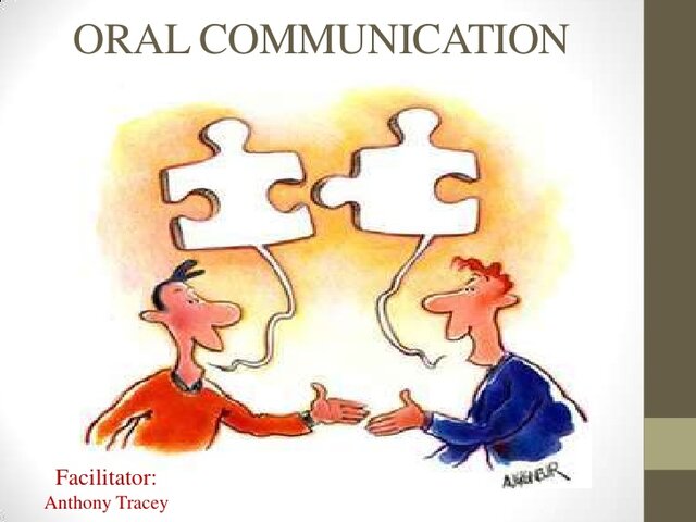 ORAL COMMUNICATION