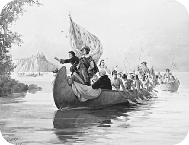 Samuel De Champlain Explores New France