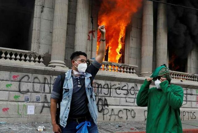 Protestas en Guatemala