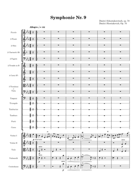 Συμφωνία αρ.9 σε μι ύφεση μειζ. op. 70