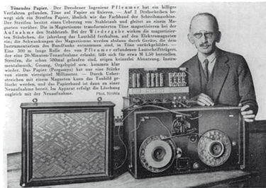 La cinta magnètica（MAGNETIC TAPE）, l'inici de l'era de l'emmagatzematge magnètic