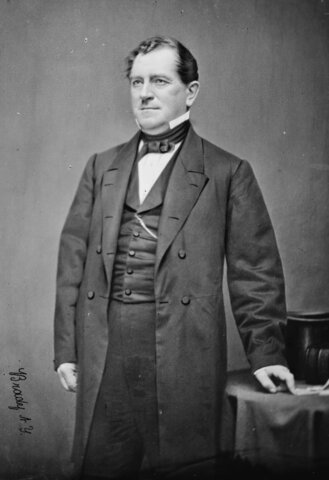 John Dawson attacking Joshua Giddings