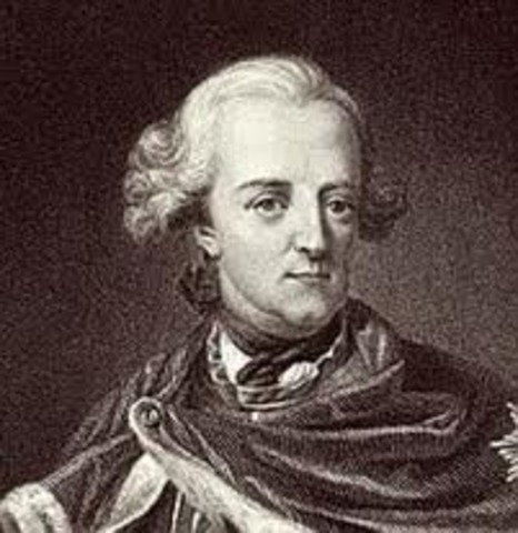 King Frederick II takes rule