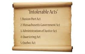 The Intolerable act