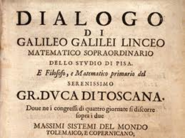 Galileo's "Dialouge concerning Two Chief World Systems"