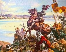 Llegada de Hernán Cortés a Mesoamérica