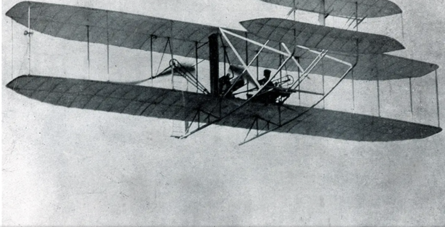 Wright Brothers have first sustained flight in Kitty Hawk, NC