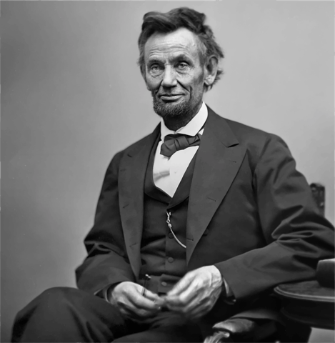 Abraham Lincoln elected as President
