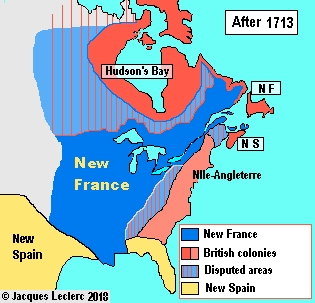 The English colonies had 30 times as many people as all of New france.