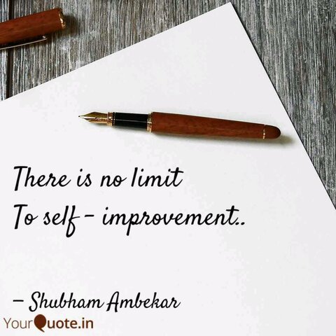 What are the things about yourselves above all others you would like to work to improve? What can you do for your further professional development?
