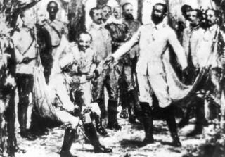 Firma del pacto del Zanjón