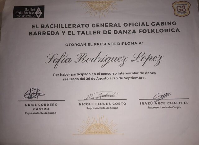 Concurse en el Interescolar de danza