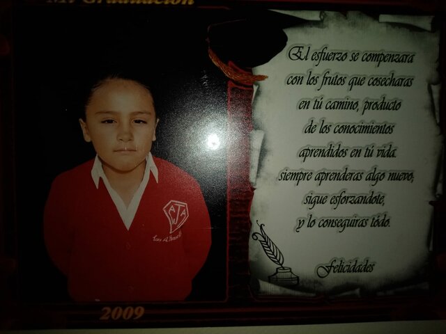 Graduación del Kínder