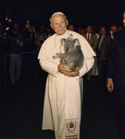 Pope John in Australia