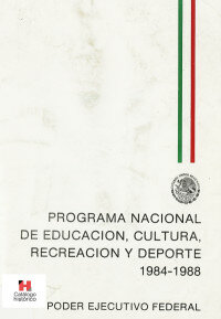 El Programa Nacional de Educación 1984-1988