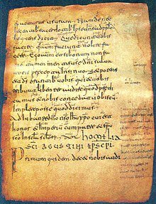 Las Glosas Emilianenses, textos trobats més antics escrits en llengua castellana