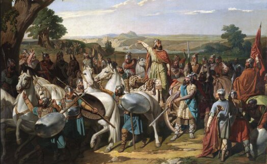 L’arribada dels musulmans a la península ibèrica