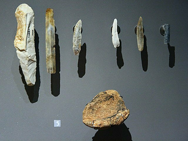The Prehistoric Period "Use of Sticks and Sharpened Tools"