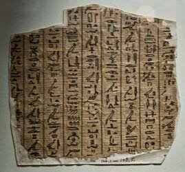 The Prehistoric Period " Hieroglyph and Papyrus"