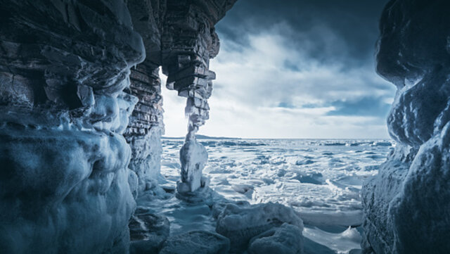 El hielo se derritió