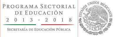 Programa Sectorial de Educación 2013-2018