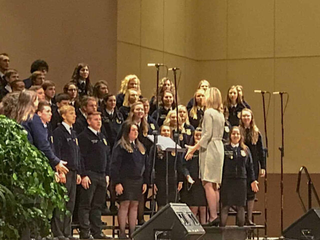 FFA chorus performed at national FFA convention