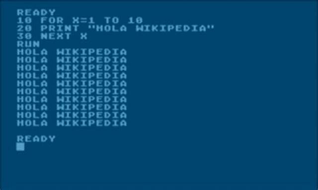 Desarrollo del lenguaje BASIC