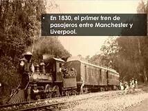 Primera línea de ferrocarril de pasajeros entre Manchester y Liverpool