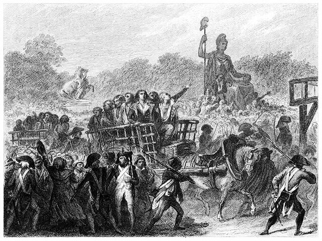 Execution of Girondins Deputies